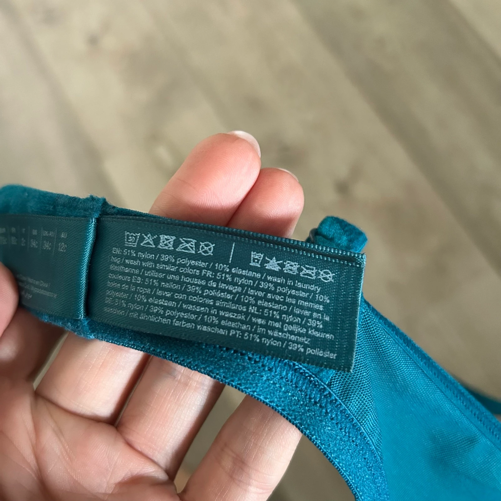 Marlies Dekkers Style Balcony Bra Dark Green / Teal – Size 75C (US 34C) – photo 9